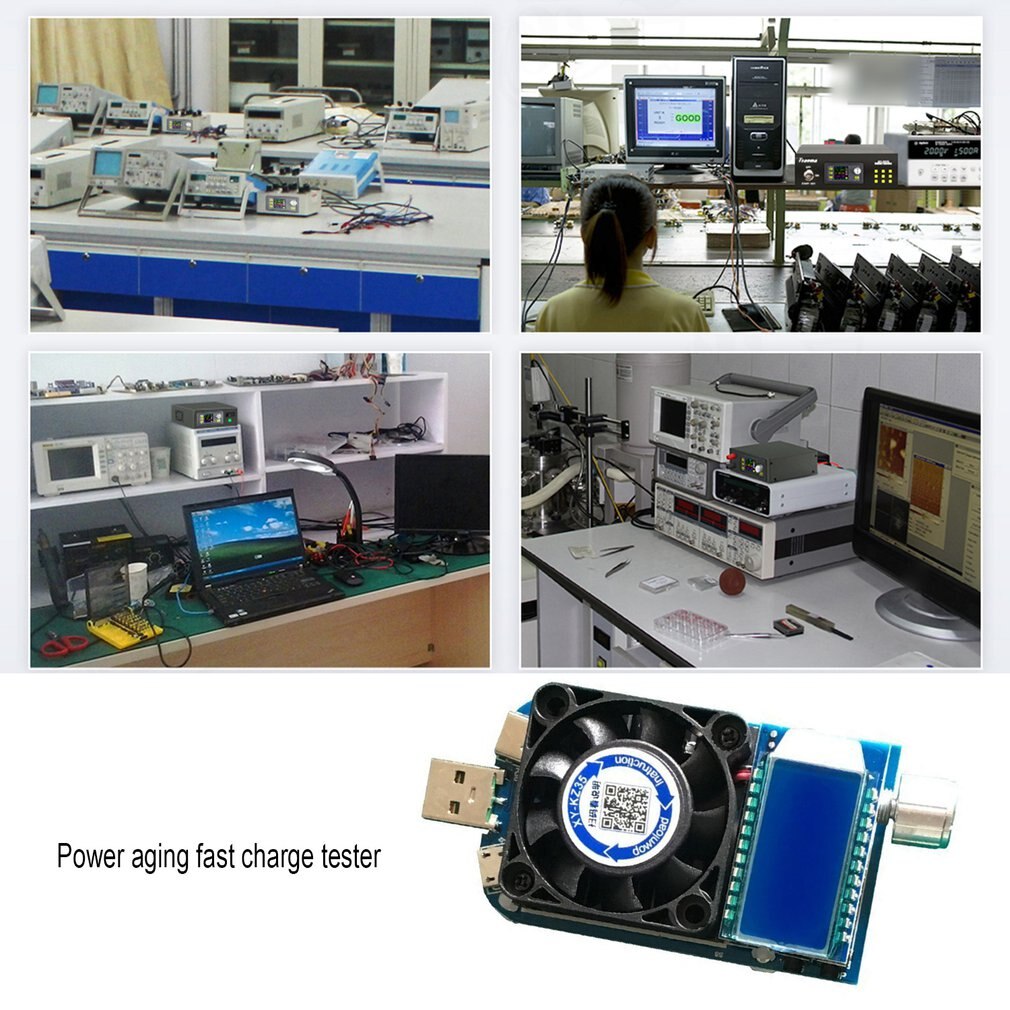 USB Adjustable Constant Current Electronic Load Charging Test Instrument Aging Discharger Intelligent