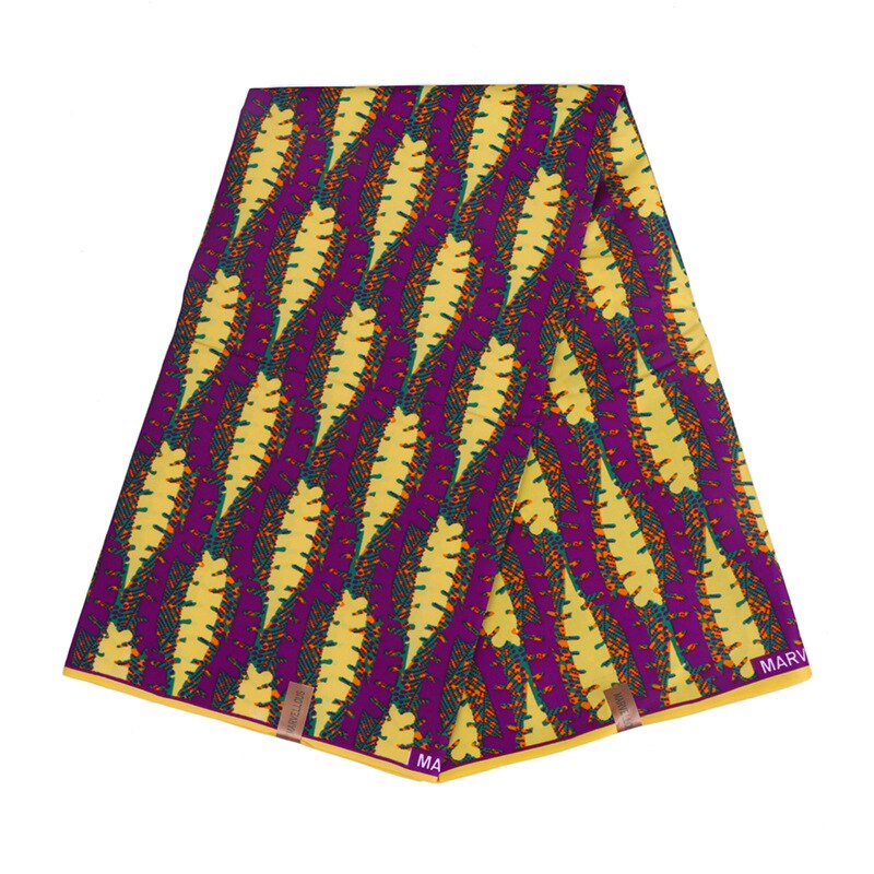 Tela de impresión de cera Real africano Holanda , tela de impresión de cera de los Países Bajos de , tela de estampado africano para vestido: Default Title