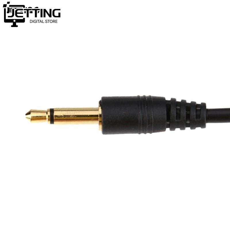 Accesorios de cámara Flashes de 3,5mm a macho PC Cable de sincronización de Flash Bloqueo de tornillo para disparador de luz de estudio