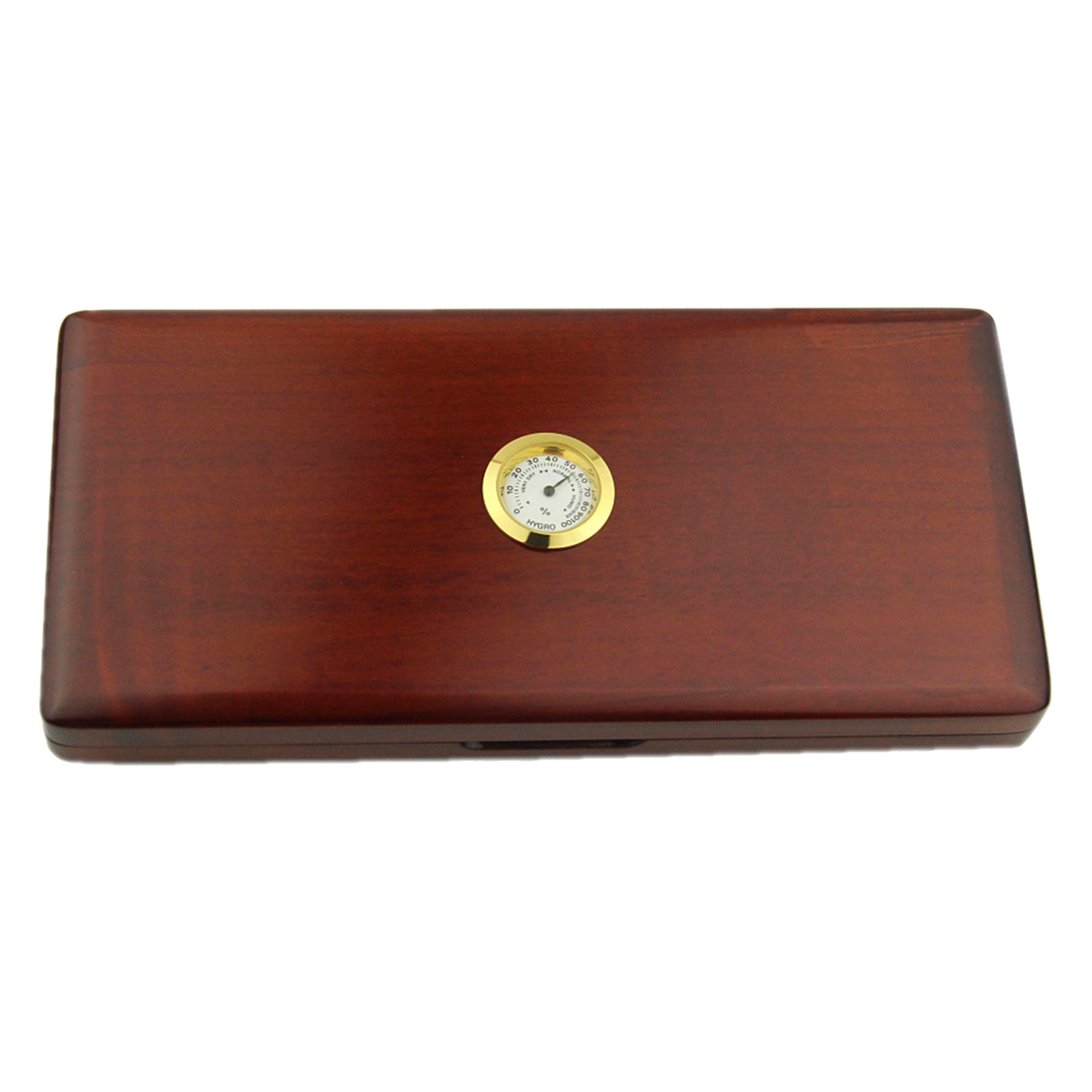Mooie Massief Hout Hobo Riet Case Voor 20 Riet Met Hygroneter Flanel Slot Reed Opbergdoos