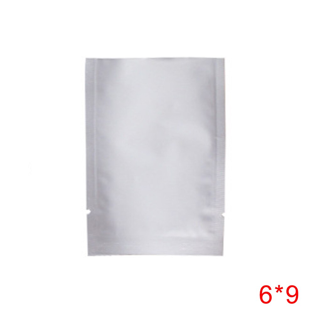 Bolsas De Vacío Mylar Transparentes - Pack 100 Unidades, 3.5x15 Cm | Termosellables, Con Muesca Para Abrir
