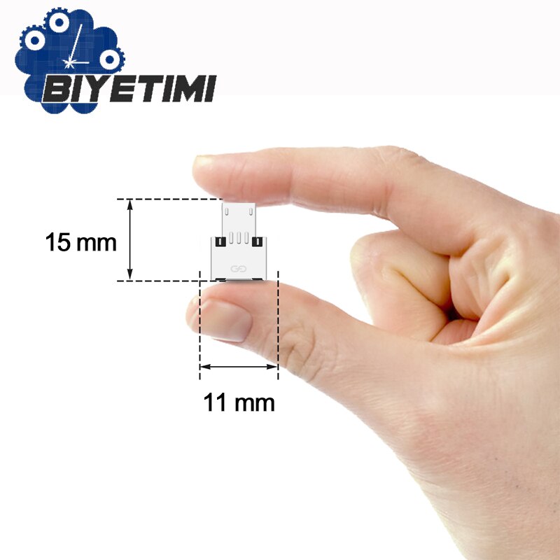 USB A zu Mirco USB otg adapter Stecker Konverter für Android Smartphone Tablet