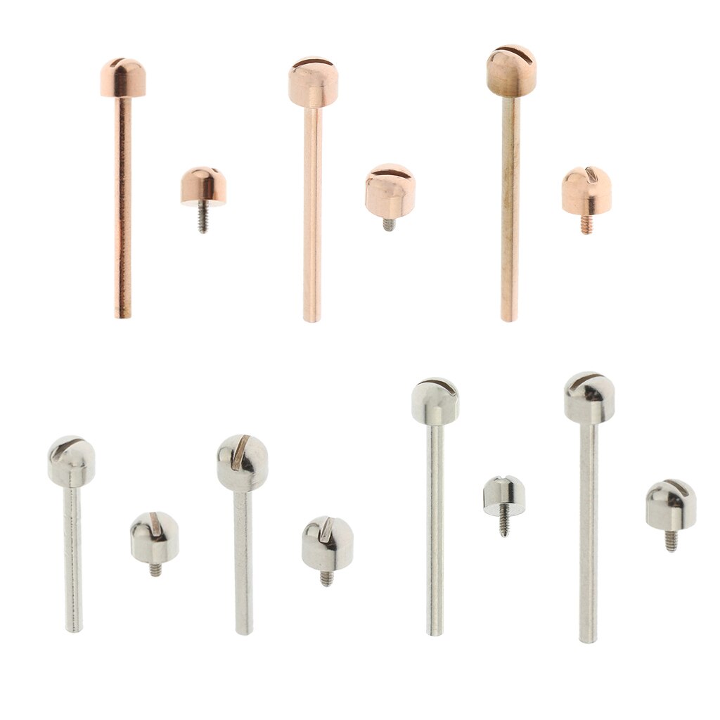 Prettyia Rvs Bar Schroef Buis Voor Horloge Reparatie Tool Accessoires