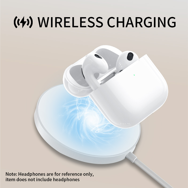 Vervangende oplaadcassette voor AirPods 4 - Compatibel met originele oordopjes, functies zoals originele hoes, voor authentieke AirPods 4