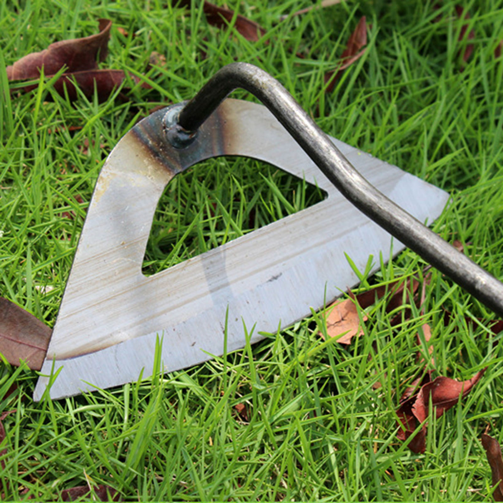 Garden Hoe Weeders Carbon Steel Gardening Hook and Weeding Tool Dual-Purpose Hardened Weeding Hoe for Easily Removing Weeds
