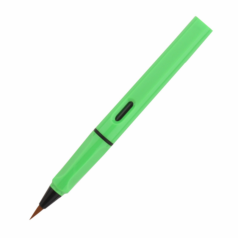 Luxury 444 Colour Calligraphy Brushes Fountain Pen Watercolor Brush pens Drawing Art student stationery supplies: Navy Blue