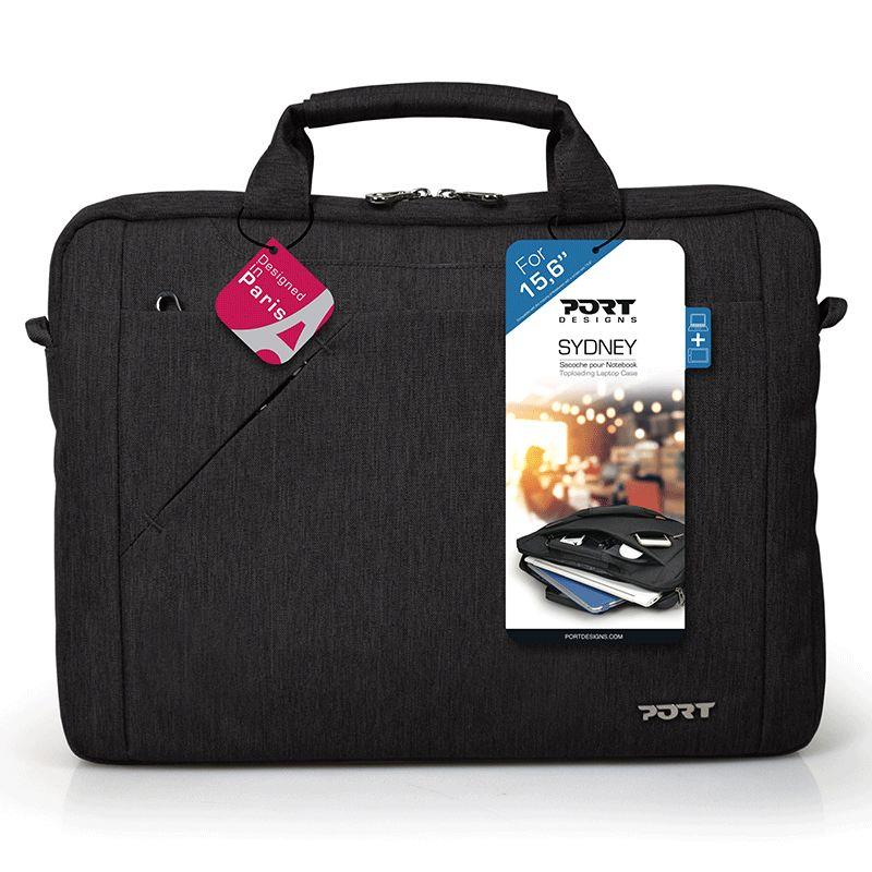 Hafen Entwürfe 135072 Laptop fällen 39,6 cm (15,6 &quot;) schwarz schulter tasche-fallen (schulter tasche, 39,6 cm (15.6&quot;), Tirant