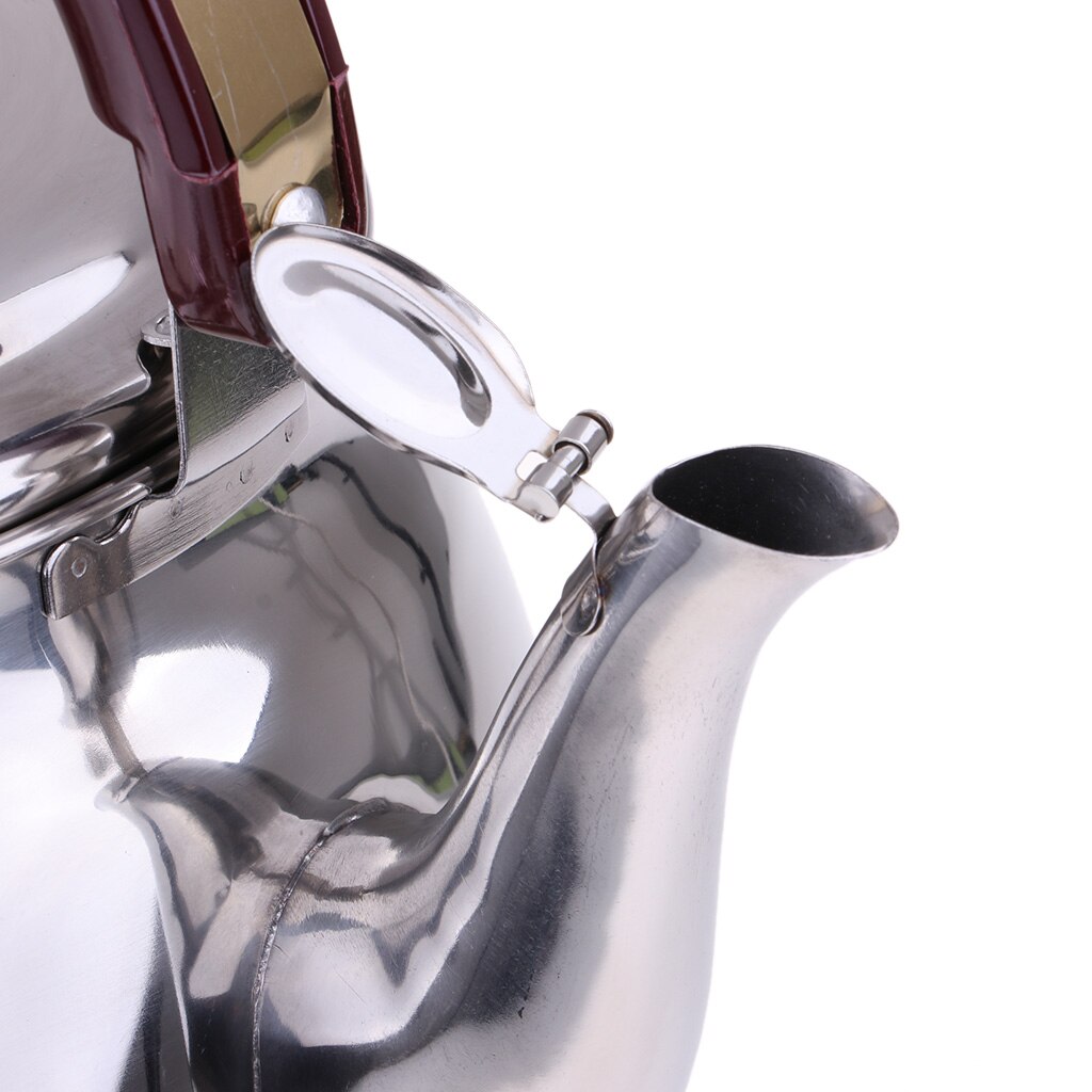 Utomhuscamping tekokare i rostfritt stål kaffevattenkanna hinkkanna 22 / 24/ 26cm