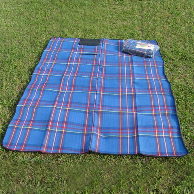 Multiplayer Picnic Big Mat Camping Mat Mattress Pocket Beach-Mat Lightweight Waterproof Portable Climbing Mat Plaid Blanket