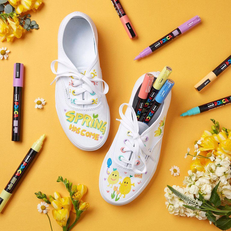 Japan Uni Posca Paint Marker Pen Set,PC-1M ,PC-3M ,PC-5M,PC-8K,PC-17K, 7 8 12 15 21 24 28 29 Colors Set, Non-Toxic Water-Based