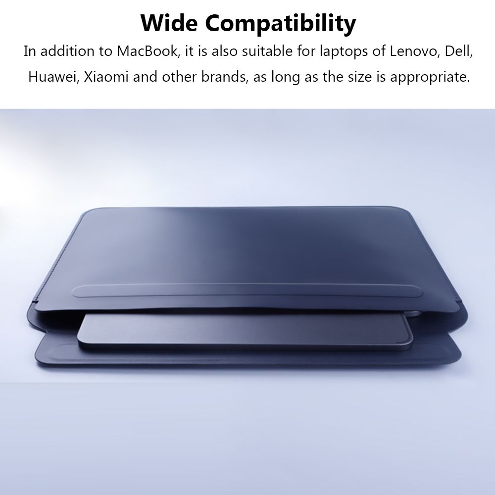 Funda colorida para ordenador portátil de 11, 13, 15 pulgadas, funda de cuero PU para Ultrabook, funda con soporte para Xiaomi, Huawei, Dell, Lenovo