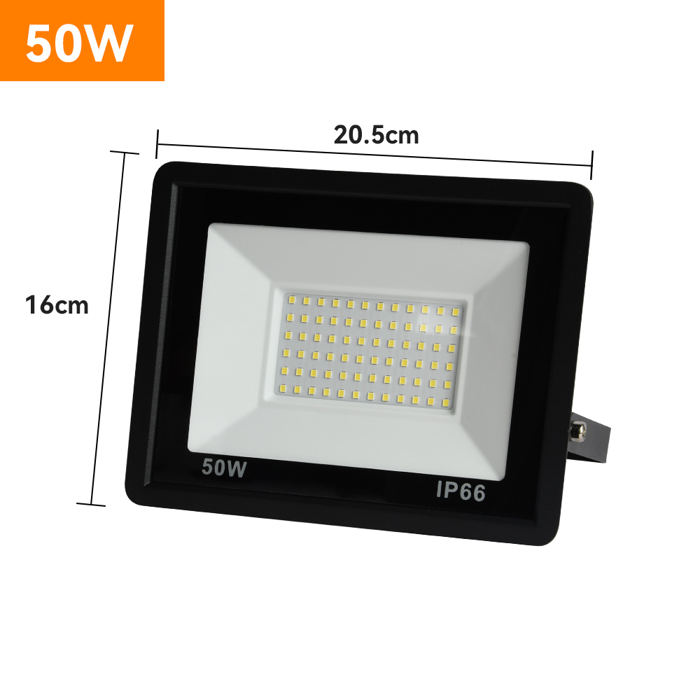 LED Flutlicht 100W 50W 30W 10W 220V Wasserdicht IP66 Reflektor Flutlicht Lampe LED außen Suche Lampe Stelle Außen Licht: Grün / 6500k