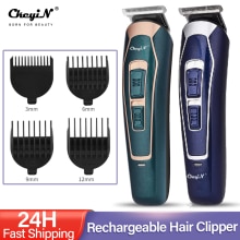 Electric Hair Clipper Beard Hair Trimmer Low Noise Rechargeable Shaver Cordless Hair Cutting Men's Haircut Machine