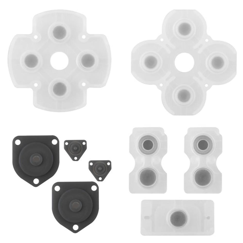 Original ægte erstatnings silikone gamepad ledende pude til  ps4 controller reparationsdele controller knapper kontakt gummi: Default Title