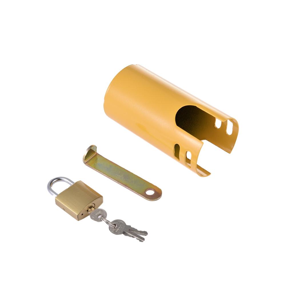 Candado antirrobo para grifo de agua, bloqueo de interruptor de agua, cerradura protectora multifunción para patio y exteriores: 01