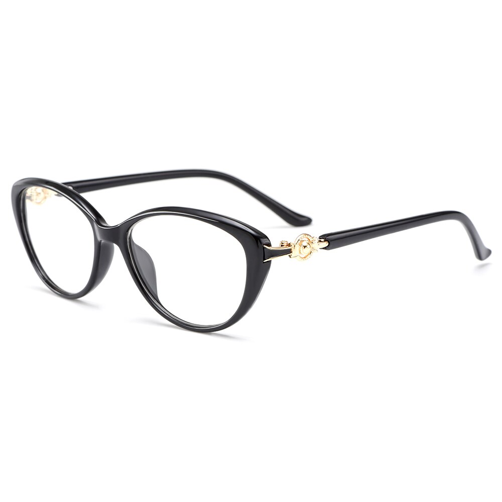 Gmei Optical Ultralight TR90 Cat Eye Women Optical Glasses Frame Eyeglasses Frames For Women Myopia Hyperopia Spectacles M1537: C2