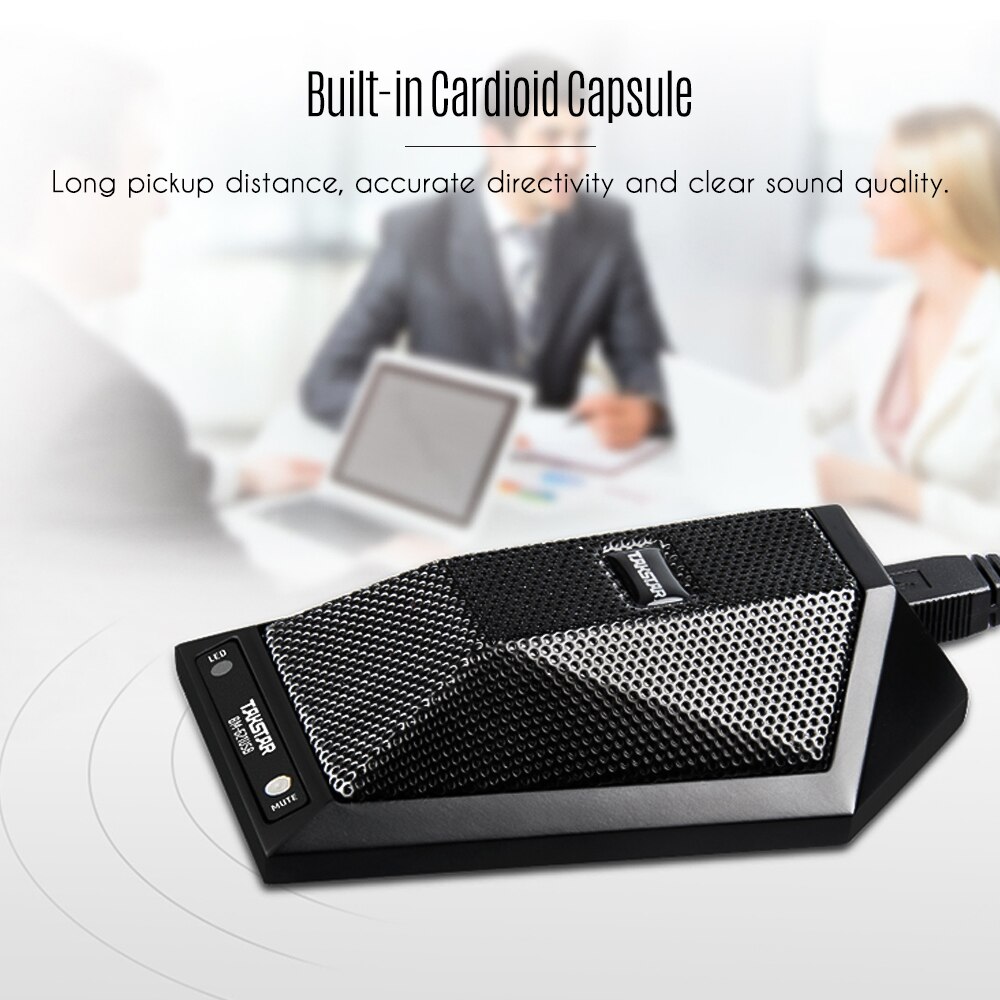 TAKSTAR BM-621USB Digital Boundary Microphone USB Conference Mic Cardioid Plug-and-Play