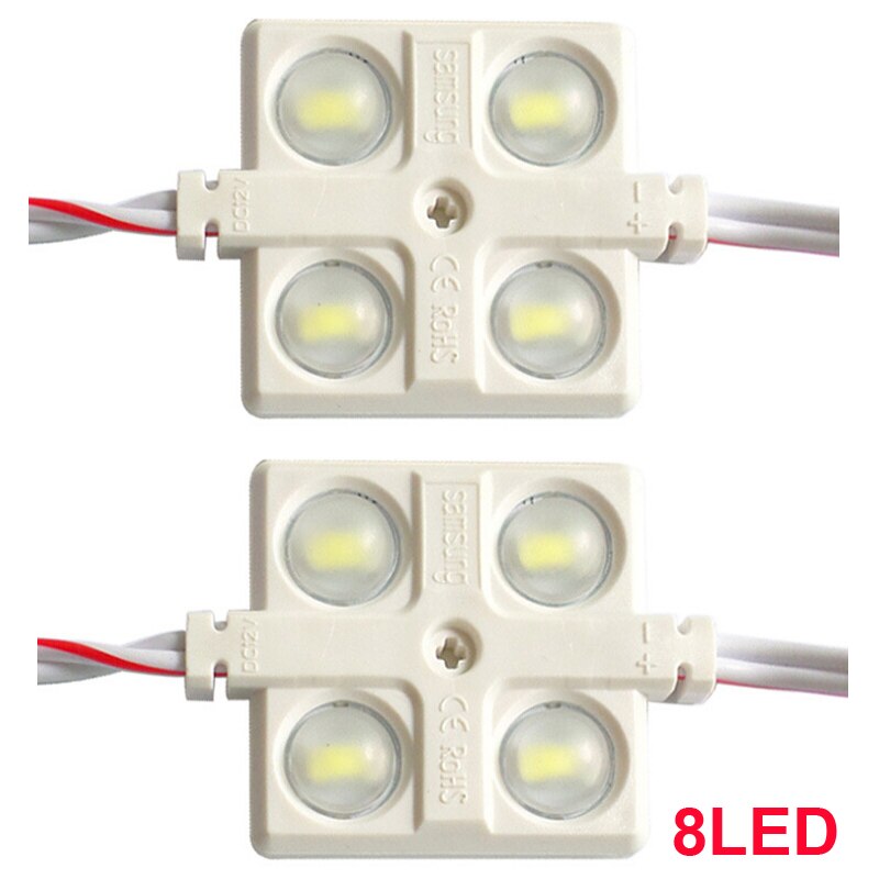 8Led/20led Interior Lights Kit For Trailer Lorries Sprinter Ducato Transit,Car Roof Light Kit Van Interior Ceiling Light: 8LED