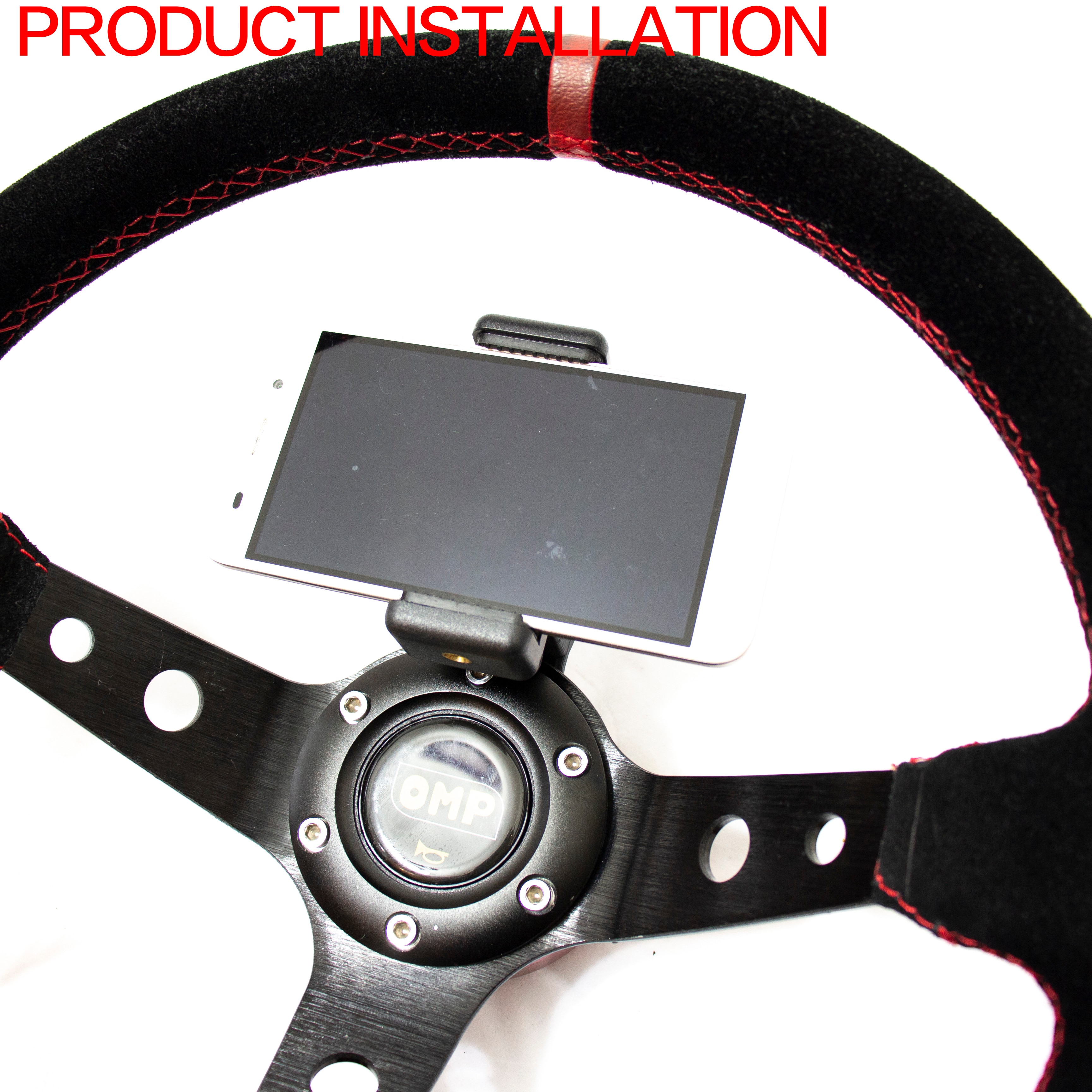 【PODTIG】Steering wheel mobile phone stand dashboard simracing sim racing G29 FANATEC G27 T300 TH8A Thrustmaster