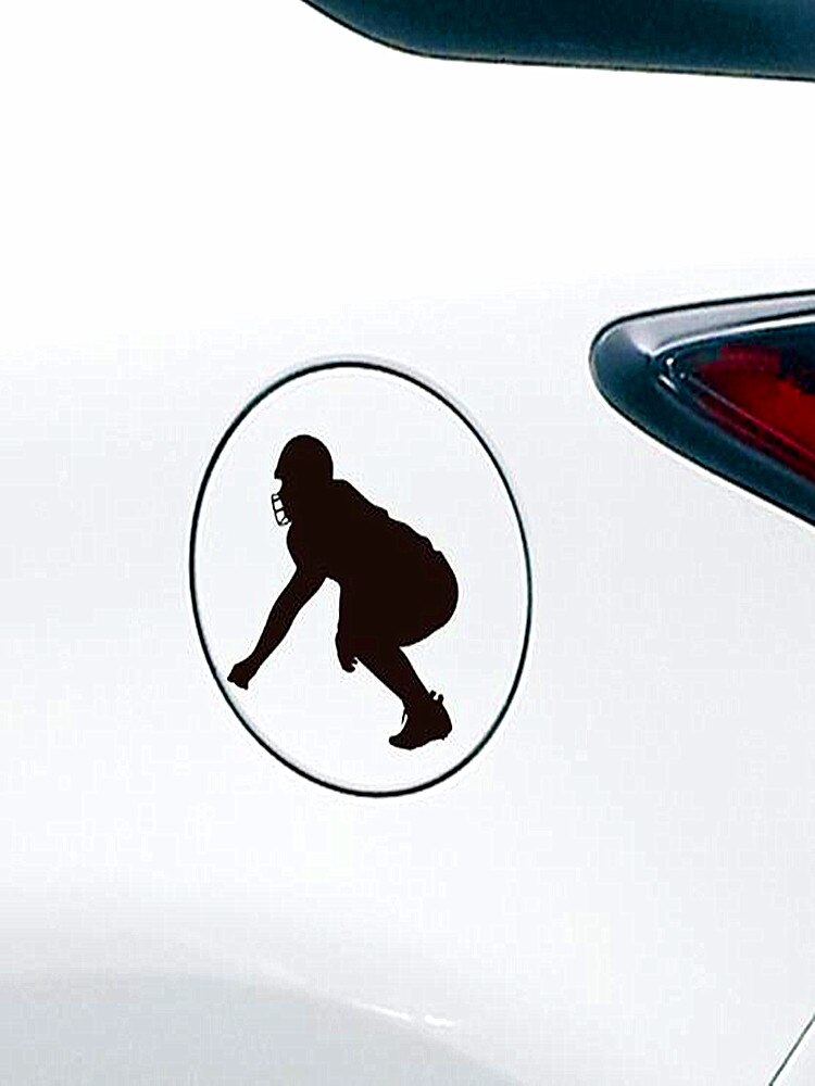Toilet Stickers Rugby Player Removable One Piece Waterproof Painting Vinyl Sticker Home Decoration For WC Car Wall Art Diy Decor