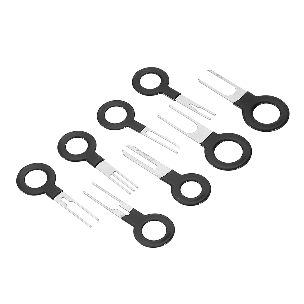 114pcs Car Terminal Removal Tool Kit Wiring Crimp Connector Retractor Pin Extractor Puller Terminal Repair Tools