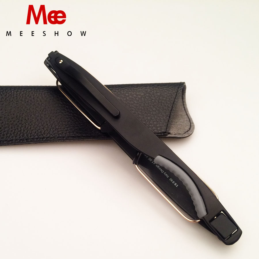Pod lunettes de lecture TR90 résine lentille hommes femmes acier inoxydable lecture eye ward 360 Flex + 1.0 ~ + 3.5 boîtier d'alimentation inclus 6112