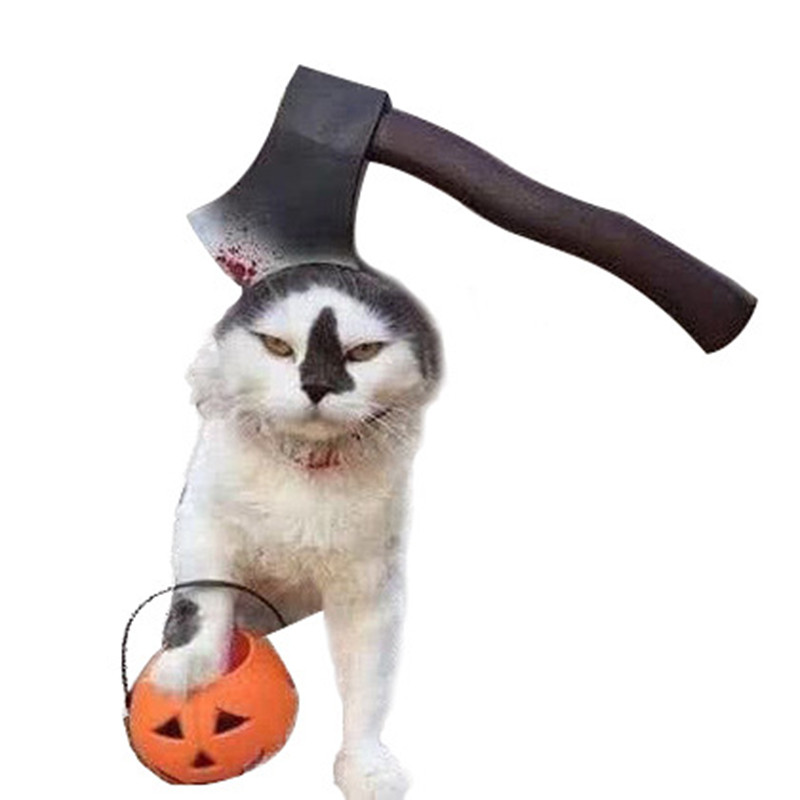 Tocados para perros y gatos, sombreros para Navidad, Halloween, sombreros de Papá Noel, Cosplay, accesorios de vestir S/M: Blanco / M