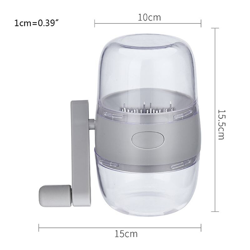 Ręczny młynek robić orzechów wielofunkcyjny suszony rozdrabniacz robić owoców orzechowy tłuczek orzech siekacz