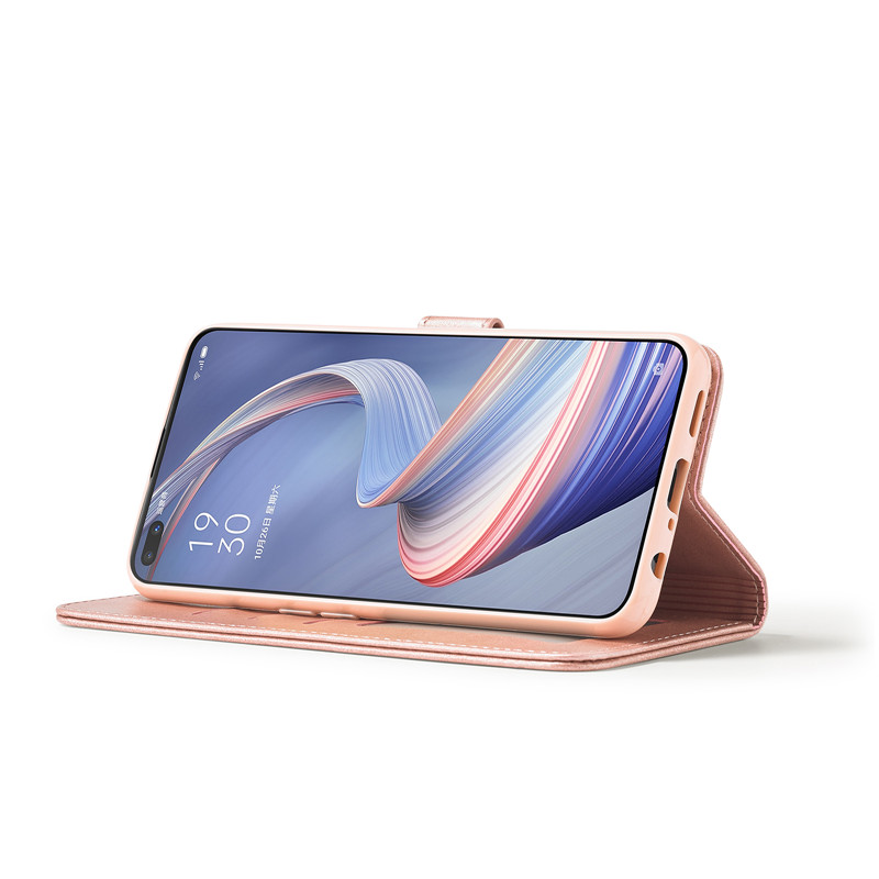 Voor Oppo Reno4 Z 5G Case Lederen Luxe Telefoon Case Op Oppo Reno 4Z 5G Case Flip Magnetische wallet Cover Voor Oppo Reno 4 Z 5G Cover