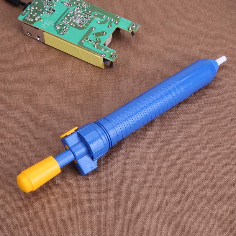 Portable Single-manual Suction Tin Desoldering Handheld Welding Solder Pump Sucker Disassembled Capacitor Direct Suction Tool