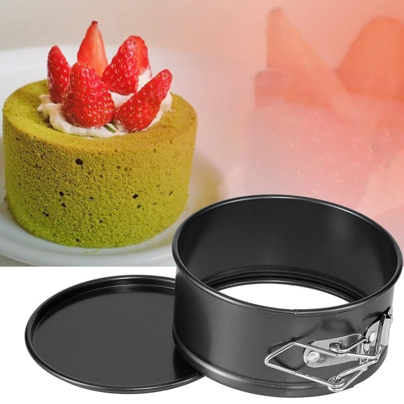 Juego de Mini sartenes antiadherentes pequeñas de 4 pulgadas para tartas de queso, Pizzas y Quiches