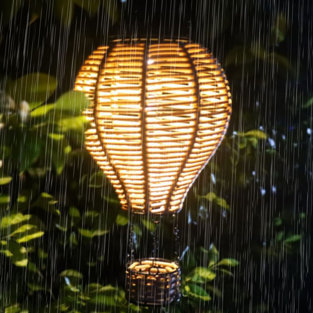 Solar Heteluchtballon Lantaarn Hangende Solar Lantaarn Buitenverlichting Waterdichte Lantaarns Tuin Patio Yard Party Decor
