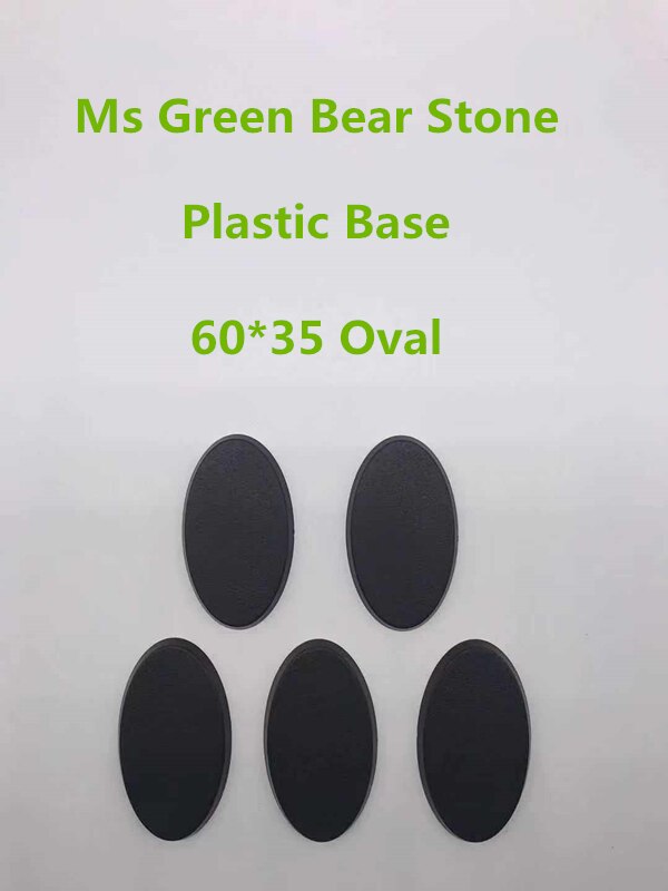 GBS Plastic Base 60mm Oval