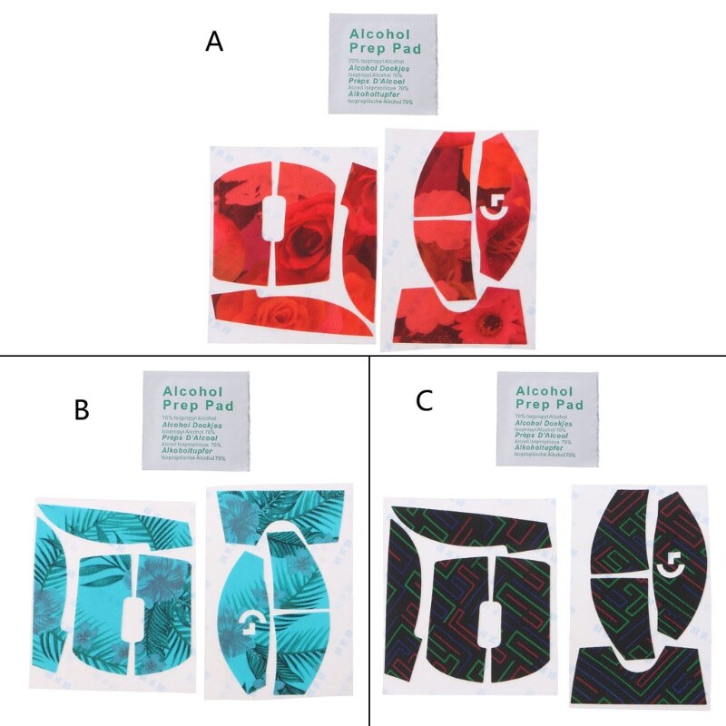 Suck Sweat Gaming Mice Skin Ultra-Thin Anti-Slip Sticker Mouse Grips Tape for Logitech G Pro Wireless Mouse 1 Set