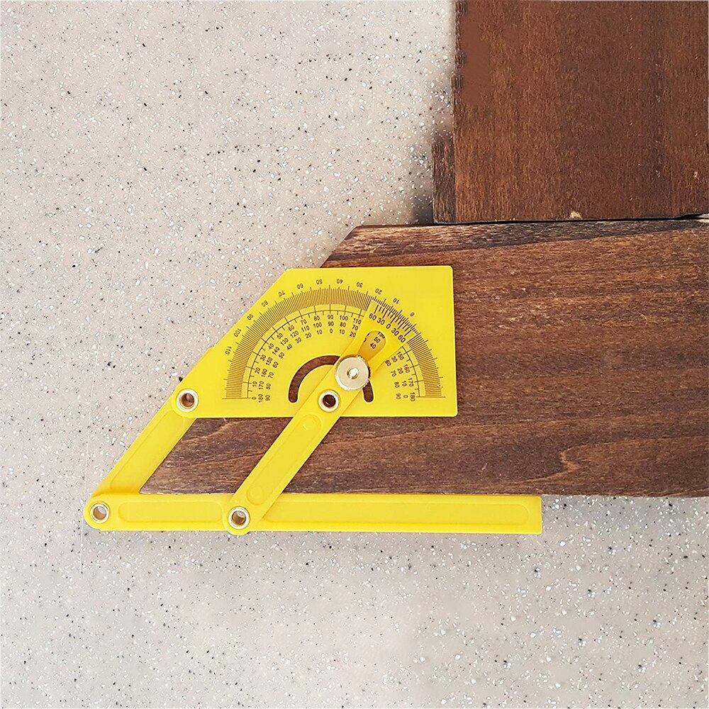0-180° Protractor Goniometer Inclinometer Woodworking Carpentry Angle Ruler Measurement Tool Angle Level Gauge Angle Finder