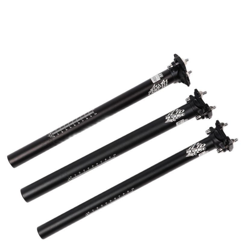 BLOOKE 27.2x400 MTB Bicycle Seatpost 30.9mmx31.6mm Aluminum Seat Post Superlight Tube Mountain Bike Cycling Parts Accessories