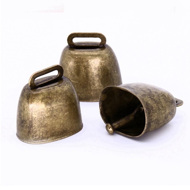 Sheep Cattle Decorations Accessories Livestock Durable Super Loud Anti Lost Copper Bell Farm Cow Horse Animal Grazing Dog