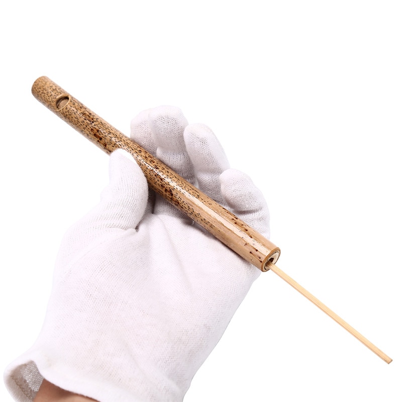 1pc bambusfløyte bambusfløyter pi thai musikalsk fuglefløyte lyd fløyte treblåseinstrument