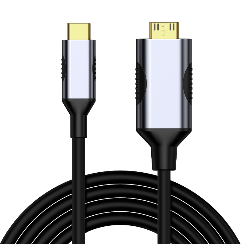 Usb typ c till mini hdmi-kabel 4k typ c till mini hdmi 2.0 -kabel 60hz 4k macbook pro air ipad pro hdtv 1.5m
