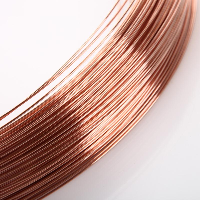 1~10M Pure Copper Wire Bare Wire Conductive Copper Wire Diameter 0.1/0.2/0.3/0.5/0.8/1/1.2/1.5/1.8/2/ 2.5/3/3.5/4.0/4.5/5.0mm
