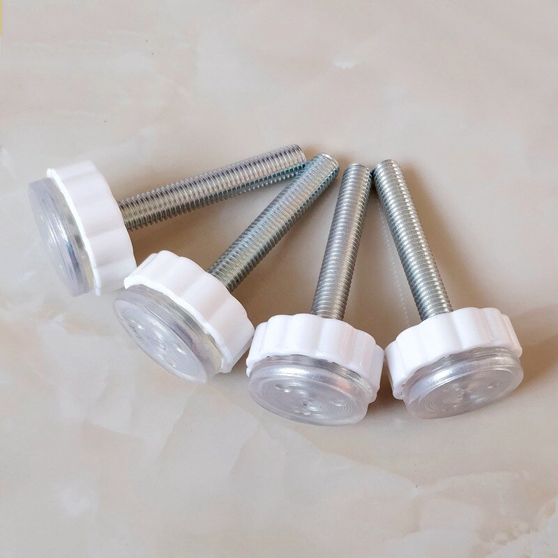 4Pcs/Pack Baby Pet Safety Stairs Gate Screws/Bolts with Locking Nut Spare Part Accessories Kit Baby Safety Doorways