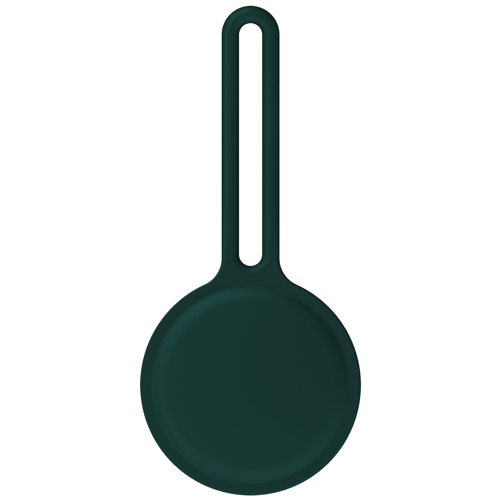 Porte-clé Apple Airtag en Silicone liquide, étui de protection Anti-perte pour dispositif de repérage Airtag Tracker