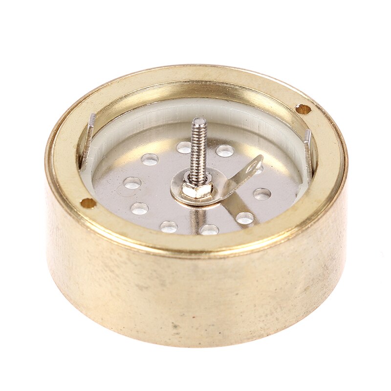 Aluminum Alloy Condenser Microphone Cartridge Capsule Replacements Large Diaphragm Microph Electric Instrument Parts Golden