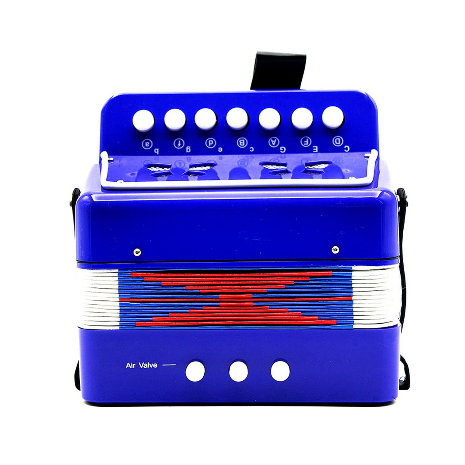 NAAIT-Mini Kleine Kinderen Keyboard Accordeon Rhythm Educatief Muziekinstrument Band Speelgoed voor Kids: Blue