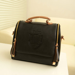 School Tieners vrouwen cross body bag tonvormige Pu vrouwen schouder capaciteit Messenger Bags Dame Handtassen Groen: Black