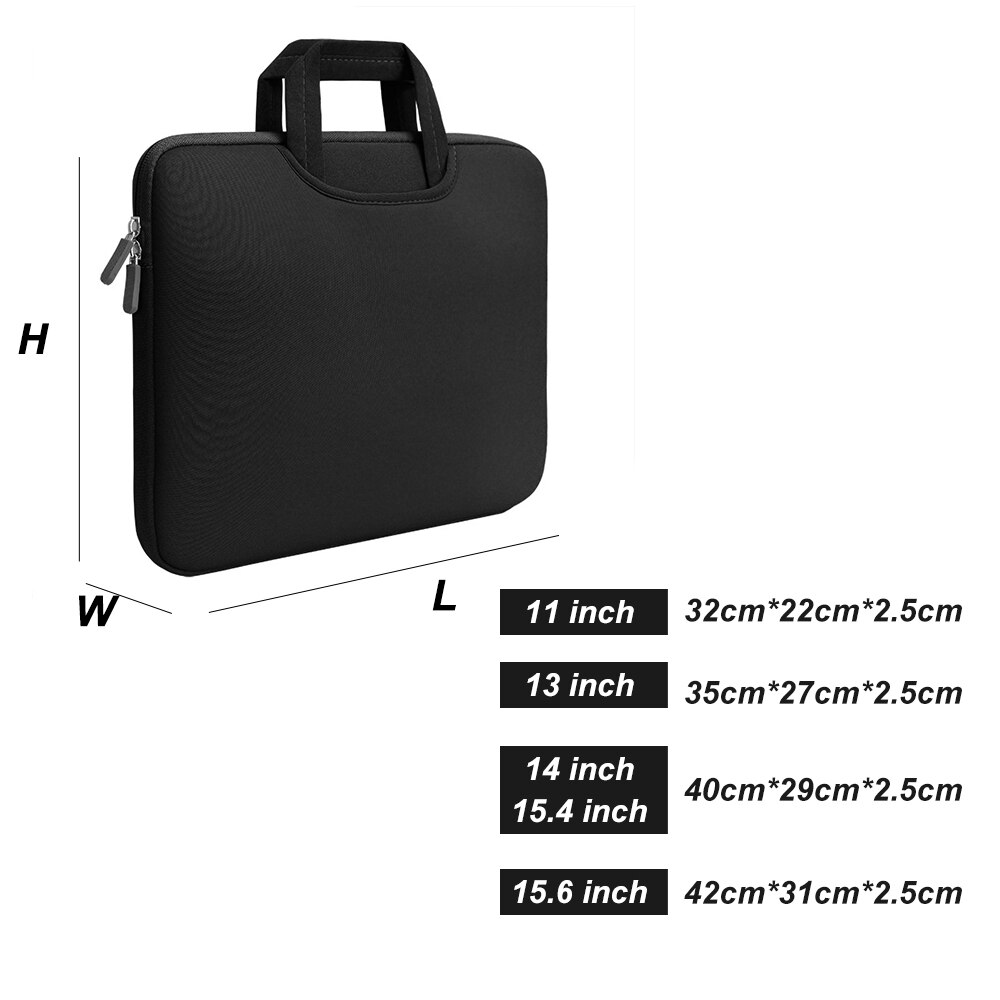 Portable Laptop Bag 11 13 14 15.6 inch Ultrabook Macbook Handbag Business Office Briefcase Notebook Ducuments Case Bags XA63C