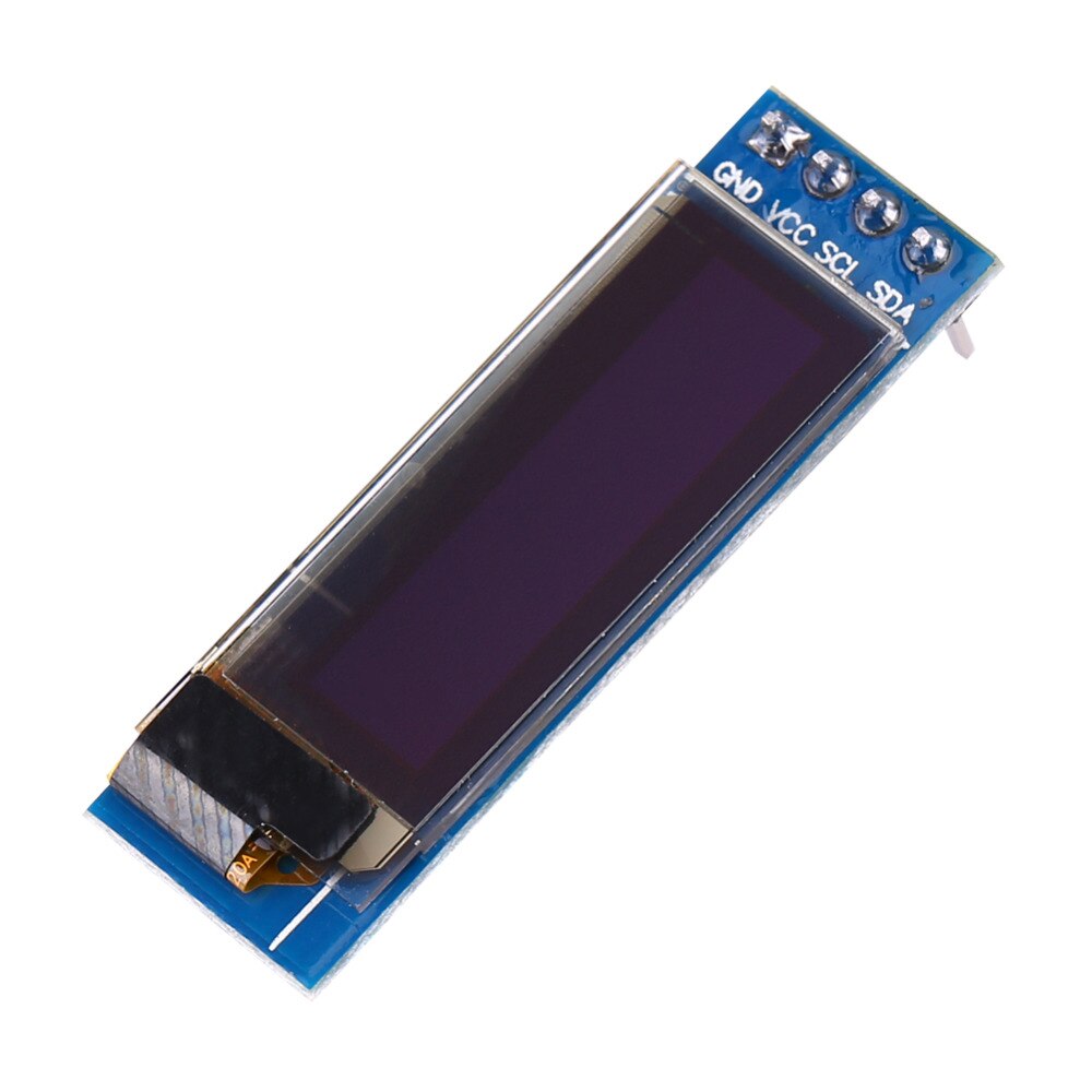 IIC I2C 0.91" 128x32 Blue Color Character Display ... – Vicedeal