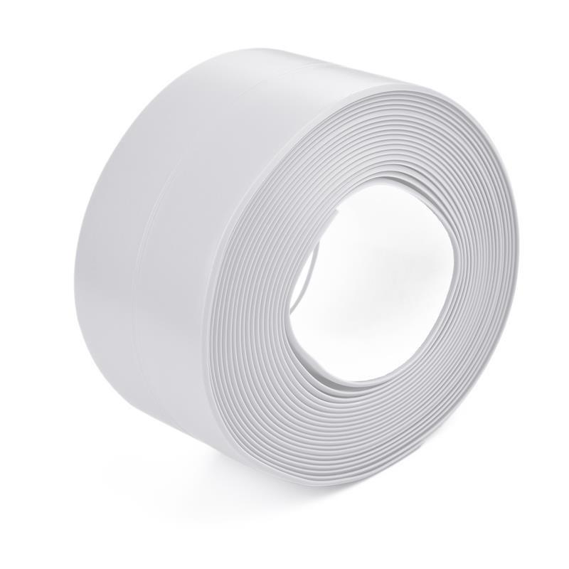 3.2 mx 22mm kúpeľňa sprchový kút drez vaňa tesniaca páska biela pvc samolepiaca vodotesná nálepka na stenu do kúpeľne a kuchyne: Biela / 3.2 m x 3.8cm