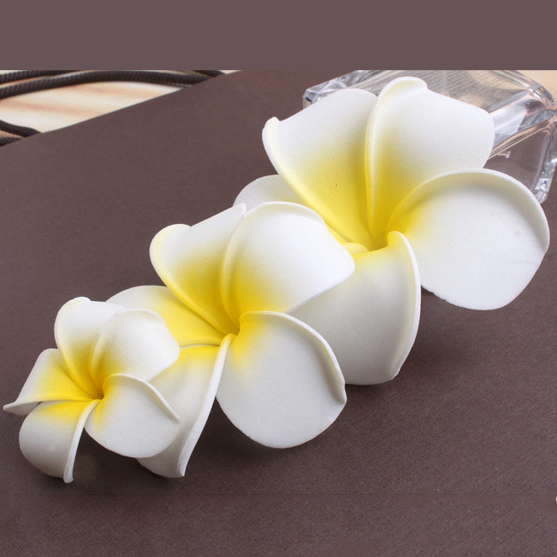 Plumeria Bloem Haarspeld Bohemian Frangipani Haar Clip Bridal Haarspelden Bohemen Zee Strand Accessoires Cadeau Voor Meisje Seaside