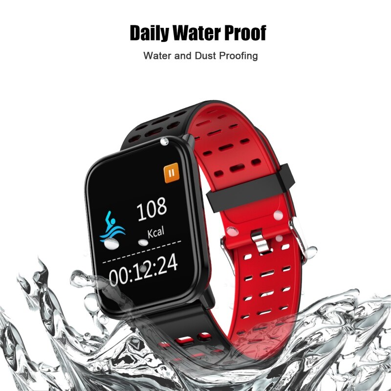 Intelligente Horloge Gezondheid Polsband Sport Horloge Bloeddruk Hartslag Stappenteller Fitness Tracker Smart Armband Waterdicht